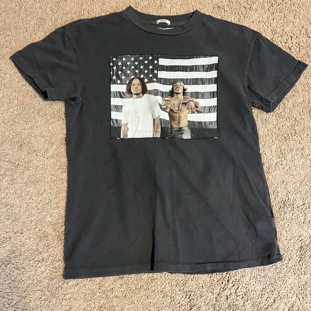 Abercrombie & Fitch Black Graphic Tee